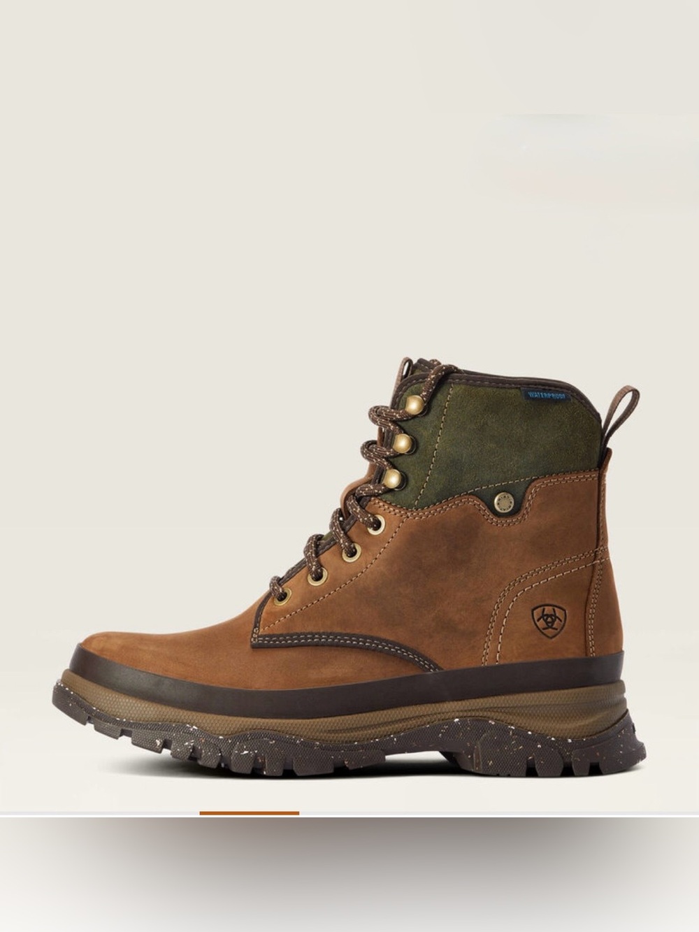 Ariat Moresby H20 Waterproof Boot Brown/Olive Women's 9.5